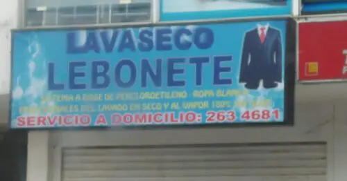 LAVASECO LEBONETE SANTA CECILIA LAVASECO LEBONETE SANTA CECILIA
